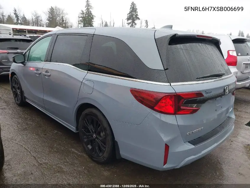 5FNRL6H7XSB006699 2025 Honda Odyssey Sport-L
