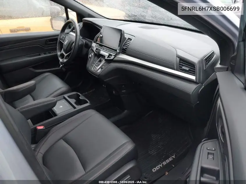 5FNRL6H7XSB006699 2025 Honda Odyssey Sport-L