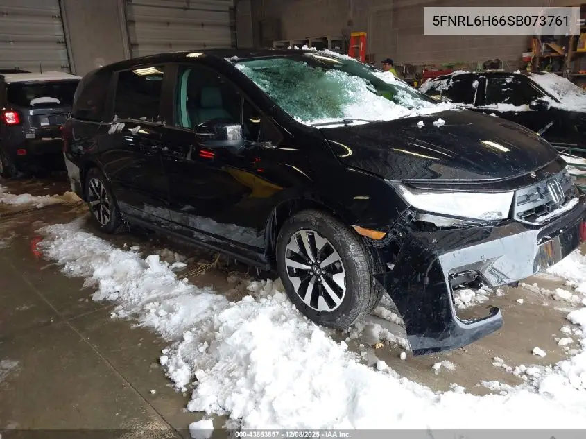 5FNRL6H66SB073761 2025 Honda Odyssey Ex-L