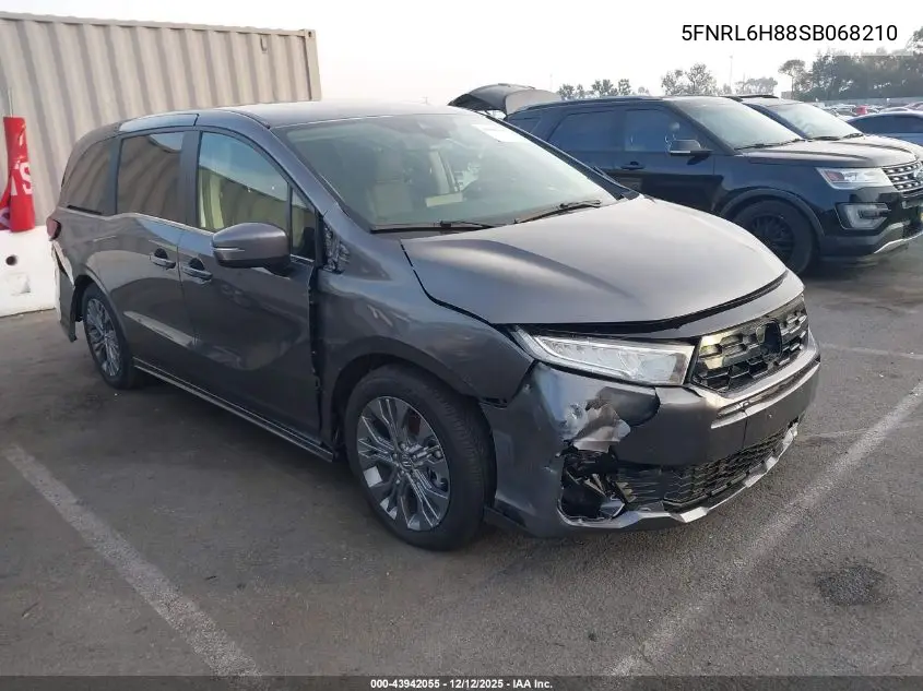 5FNRL6H88SB068210 2025 Honda Odyssey Touring