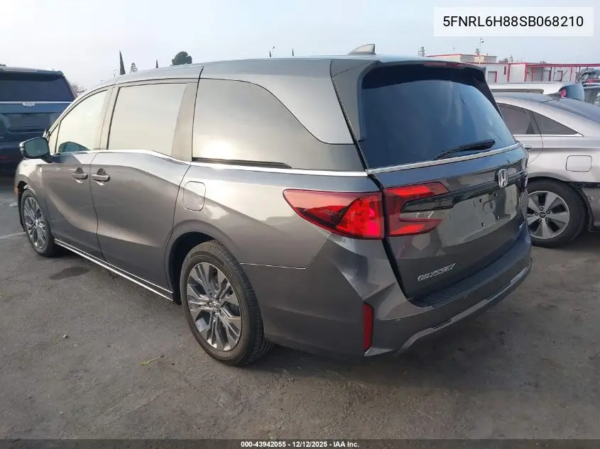 5FNRL6H88SB068210 2025 Honda Odyssey Touring