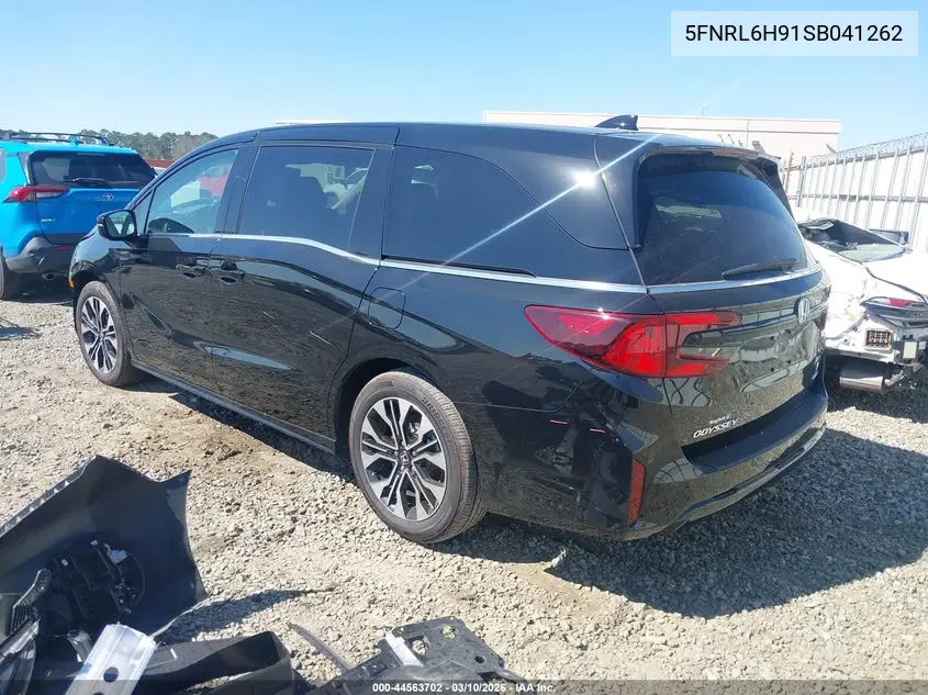 5FNRL6H91SB041262 2025 Honda Odyssey Elite