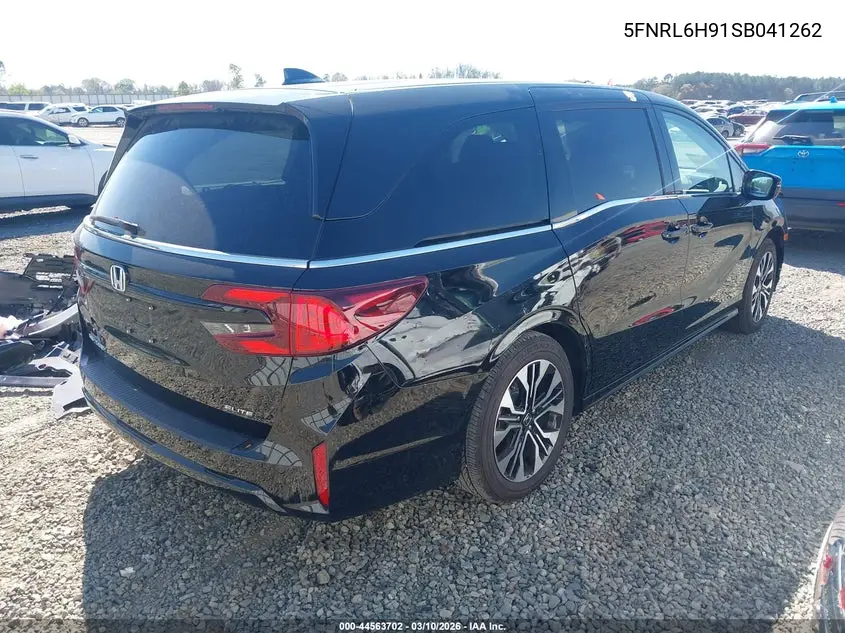 5FNRL6H91SB041262 2025 Honda Odyssey Elite