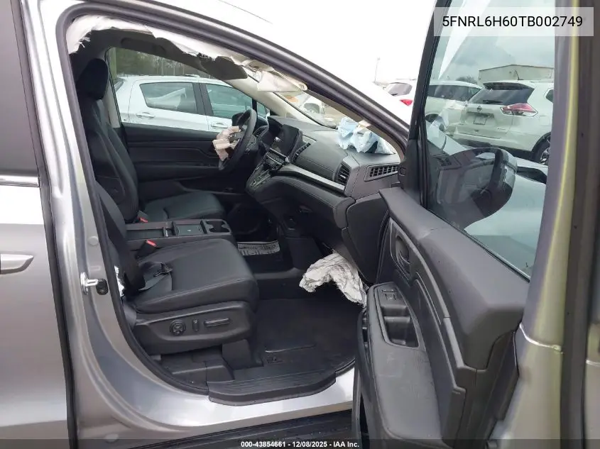5FNRL6H60TB002749 2026 Honda Odyssey Ex-L