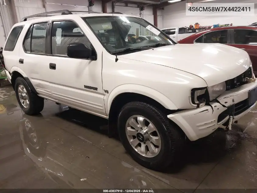 4S6CM58W7X4422411 1999 Honda Passport Ex/Lx