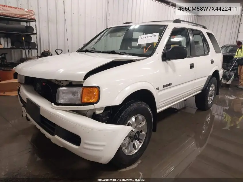 4S6CM58W7X4422411 1999 Honda Passport Ex/Lx