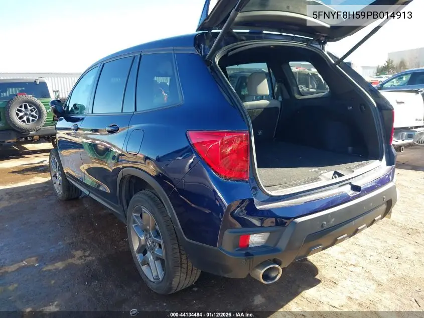 5FNYF8H59PB014913 2023 Honda Passport Awd Ex-L