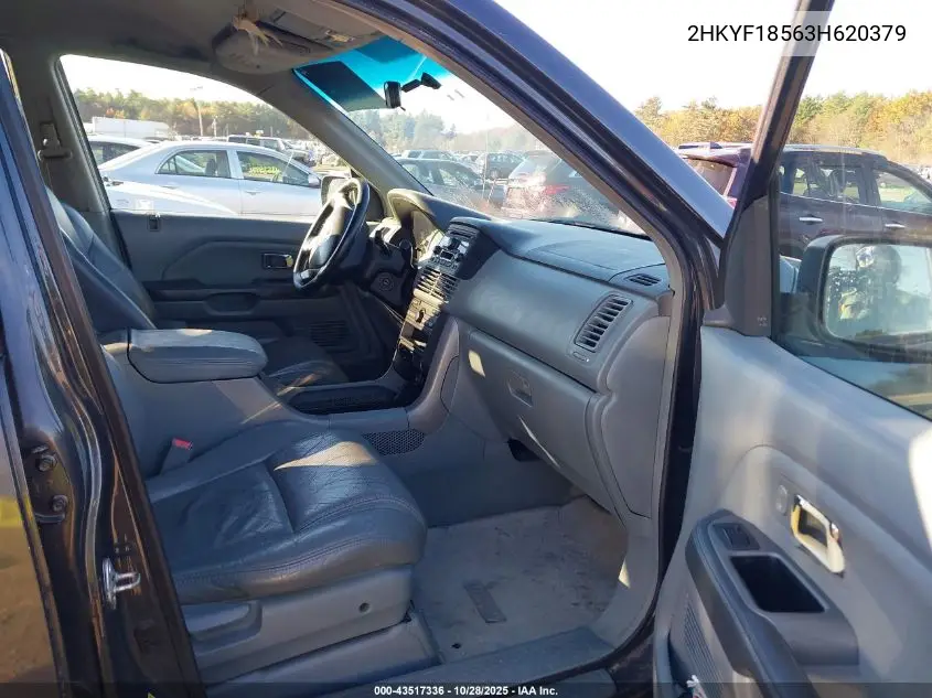 2HKYF18563H620379 2003 Honda Pilot Ex-L