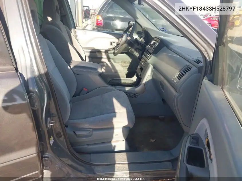 2HKYF18433H528797 2003 Honda Pilot Ex