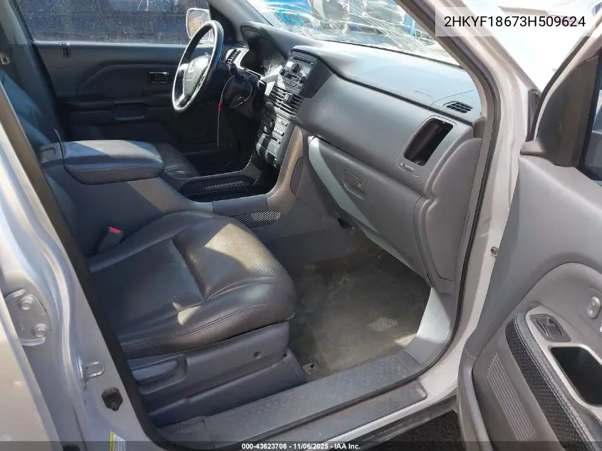 2HKYF18673H509624 2003 Honda Pilot Ex-L