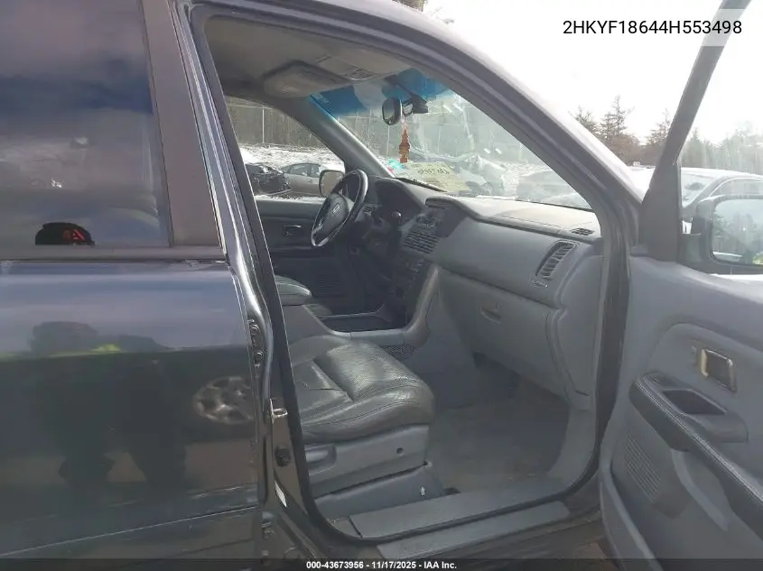 2HKYF18644H553498 2004 Honda Pilot Ex-L