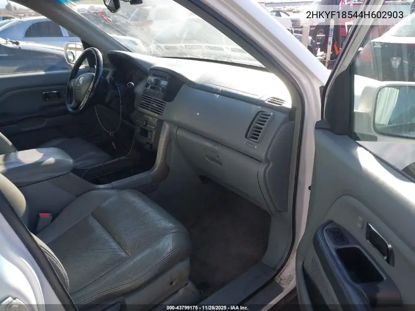 2HKYF18544H602903 2004 Honda Pilot Ex-L