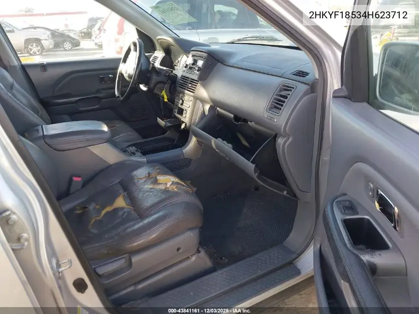 2HKYF18534H623712 2004 Honda Pilot Ex-L