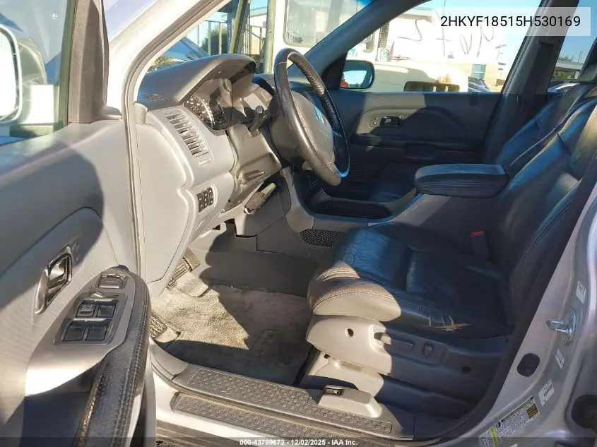 2HKYF18515H530169 2005 Honda Pilot Ex-L