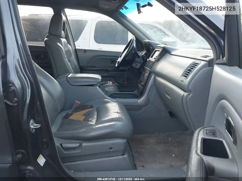 2HKYF18725H528125 2005 Honda Pilot Ex-L