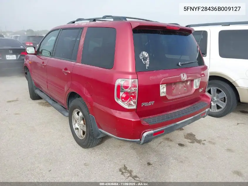 5FNYF28436B009127 2006 Honda Pilot Ex
