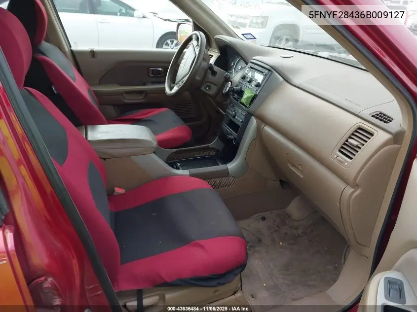 5FNYF28436B009127 2006 Honda Pilot Ex