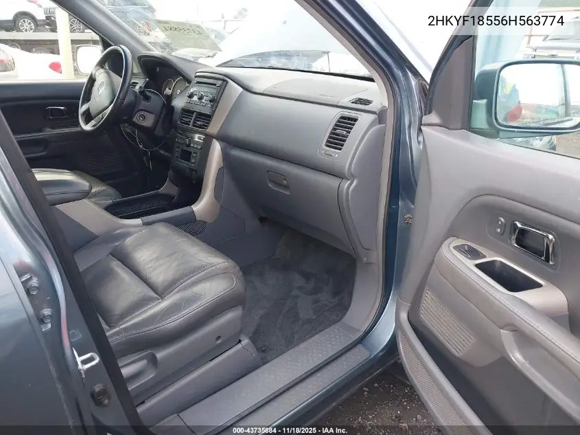 2HKYF18556H563774 2006 Honda Pilot Ex-L