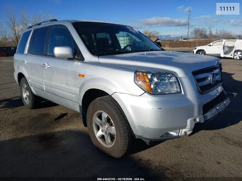 11111 2007 Honda Pilot