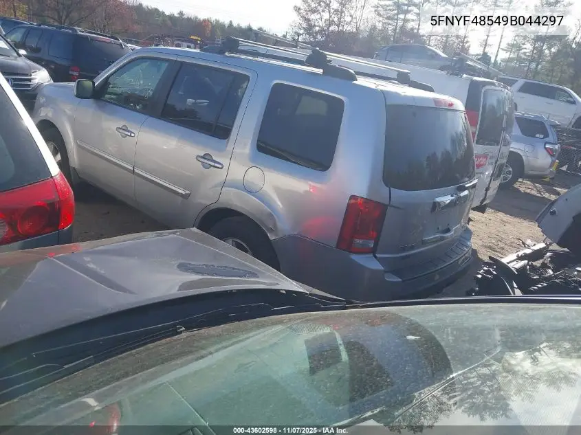 5FNYF48549B044297 2009 Honda Pilot Ex-L