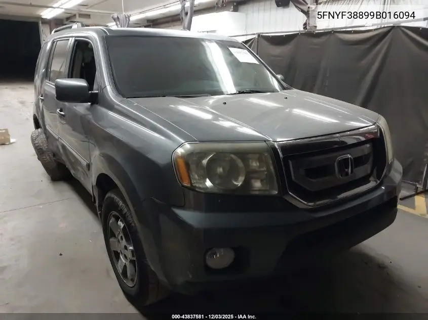 5FNYF38899B016094 2009 Honda Pilot Touring