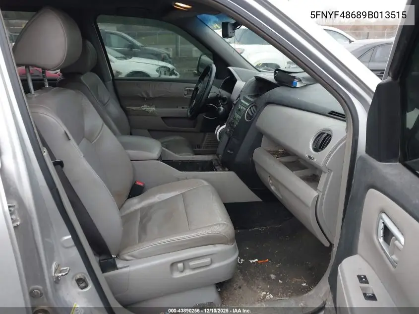 5FNYF48689B013515 2009 Honda Pilot Ex-L