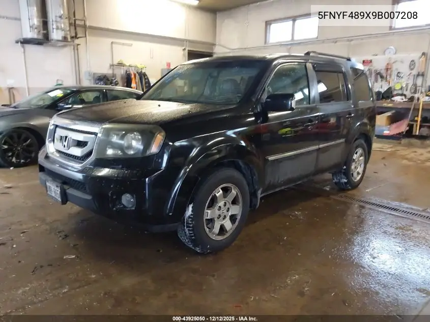 5FNYF489X9B007208 2009 Honda Pilot Touring