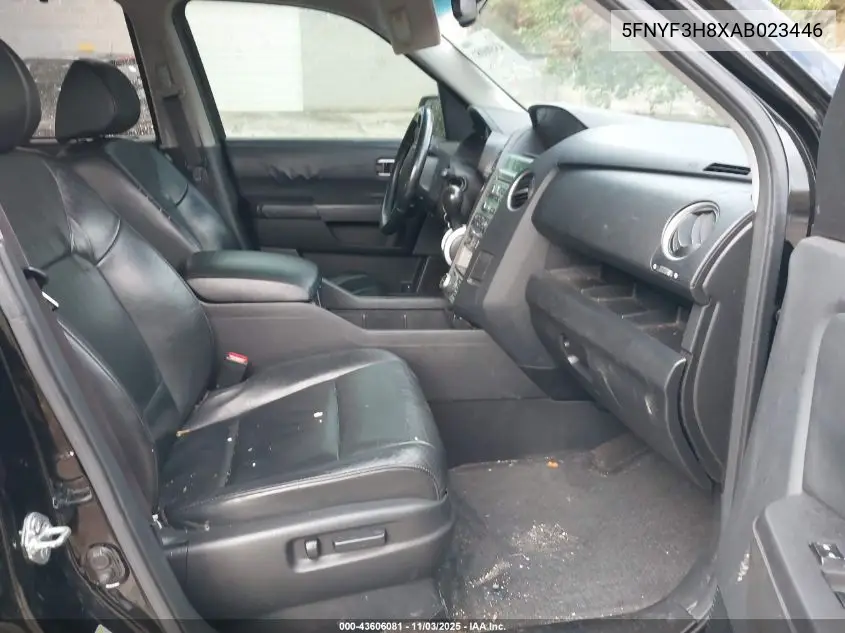 5FNYF3H8XAB023446 2010 Honda Pilot Touring
