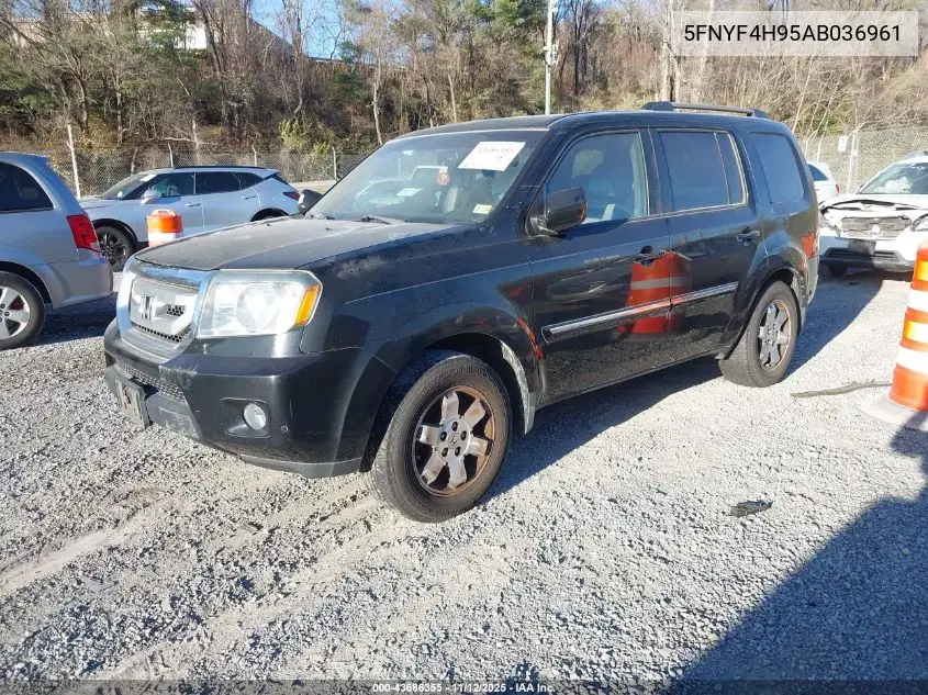 5FNYF4H95AB036961 2010 Honda Pilot Touring