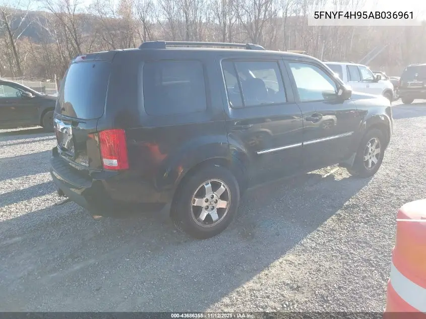 5FNYF4H95AB036961 2010 Honda Pilot Touring