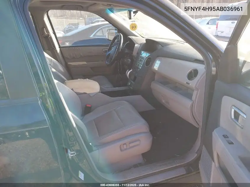 5FNYF4H95AB036961 2010 Honda Pilot Touring