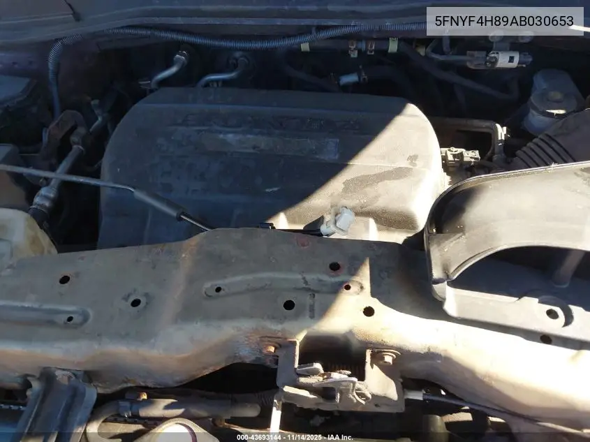 5FNYF4H89AB030653 2010 Honda Pilot Touring