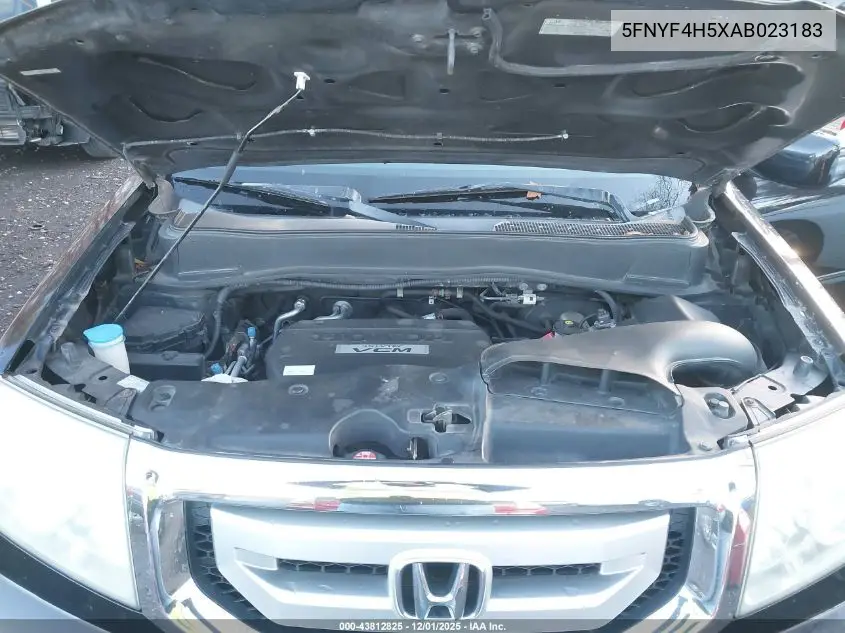 5FNYF4H5XAB023183 2010 Honda Pilot Ex-L