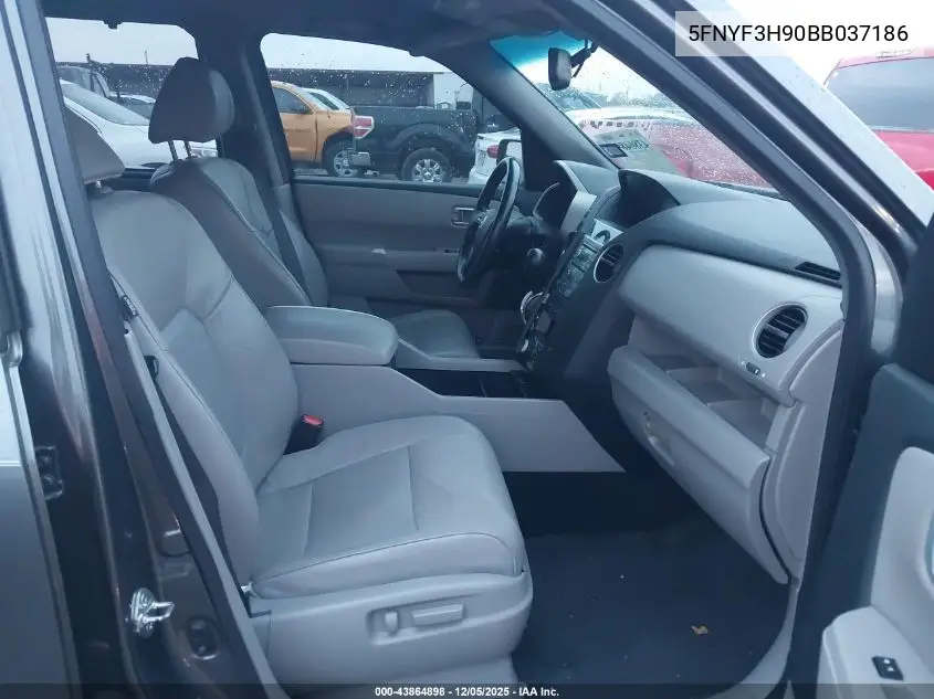 5FNYF3H90BB037186 2011 Honda Pilot Touring