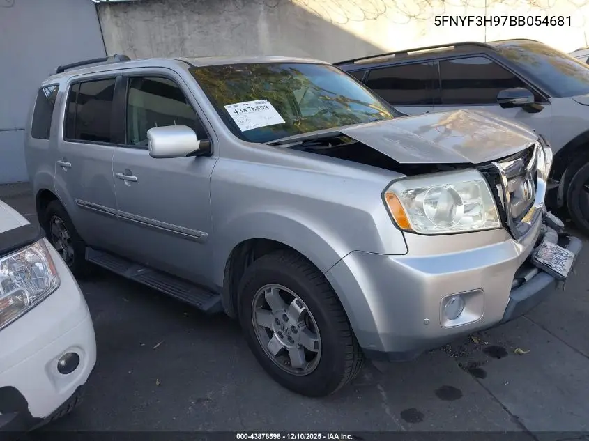 5FNYF3H97BB054681 2011 Honda Pilot Touring