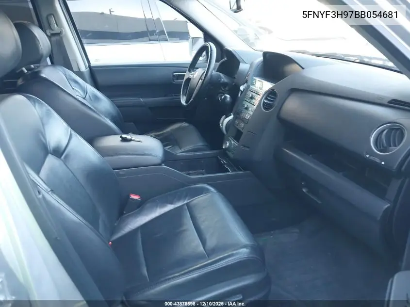 5FNYF3H97BB054681 2011 Honda Pilot Touring