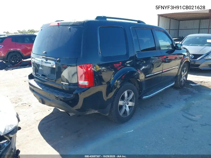 5FNYF3H91CB021628 2012 Honda Pilot Touring