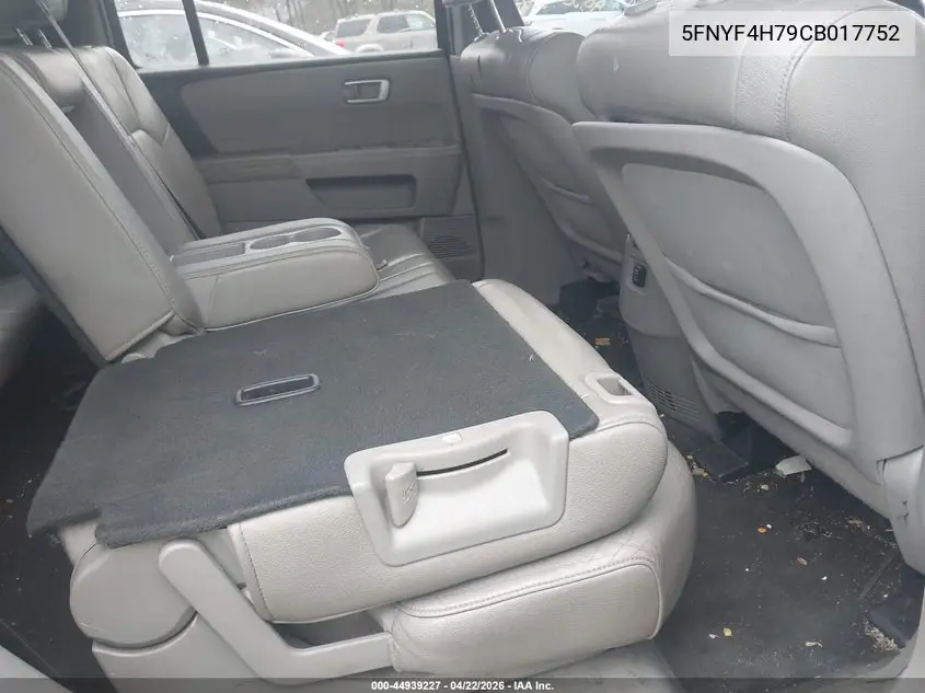 5FNYF4H79CB017752 2012 Honda Pilot Ex-L