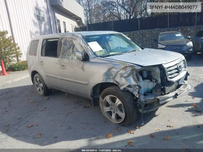 5FNYF4H44DB049077 2013 Honda Pilot Ex