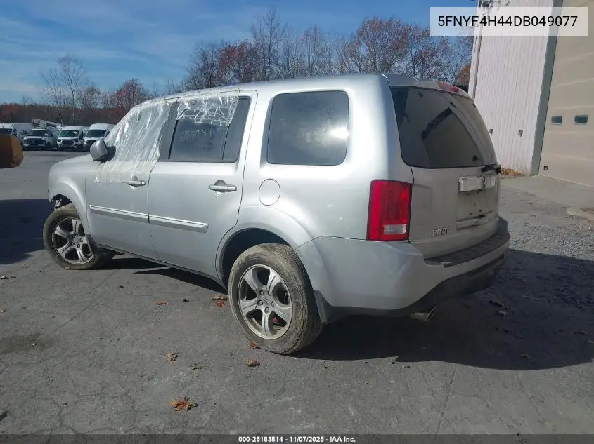 5FNYF4H44DB049077 2013 Honda Pilot Ex