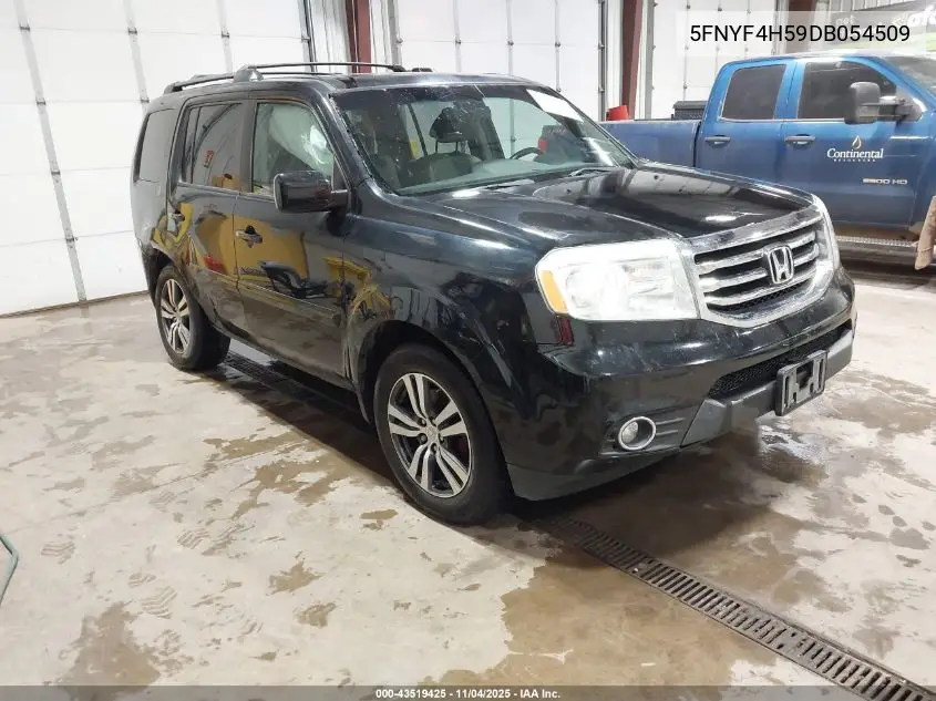 5FNYF4H59DB054509 2013 Honda Pilot Ex-L