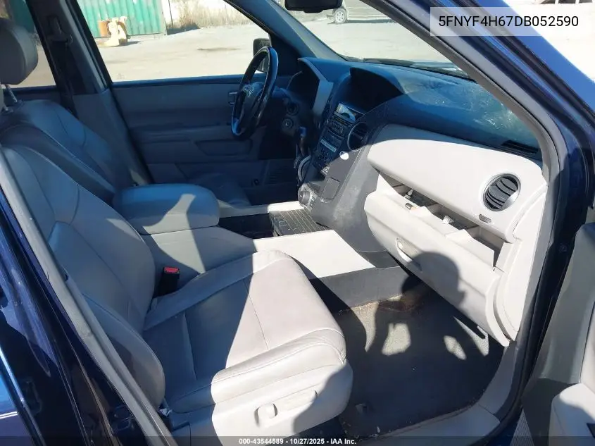 5FNYF4H67DB052590 2013 Honda Pilot Ex-L