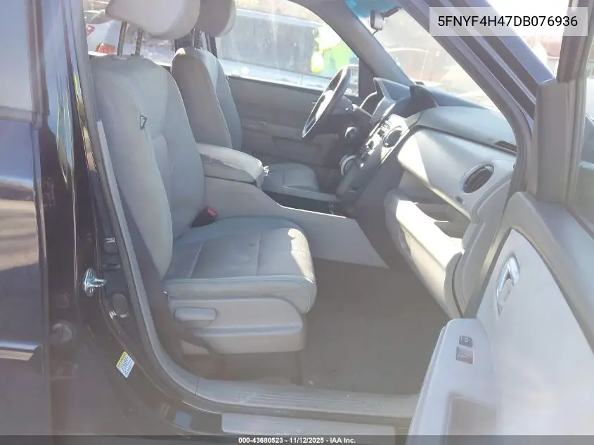 5FNYF4H47DB076936 2013 Honda Pilot Ex
