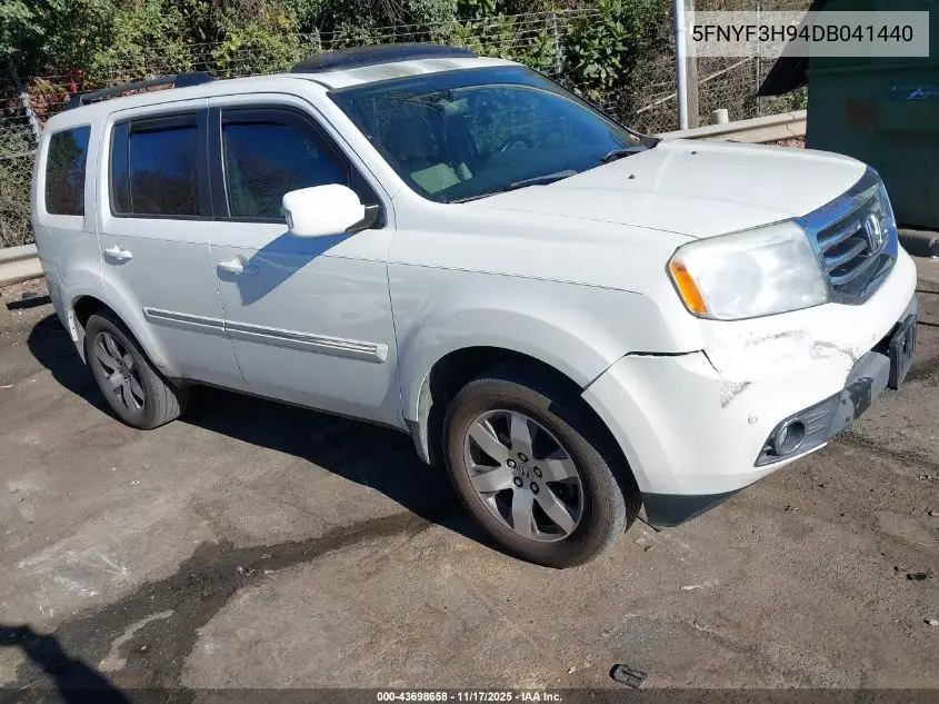 5FNYF3H94DB041440 2013 Honda Pilot Touring