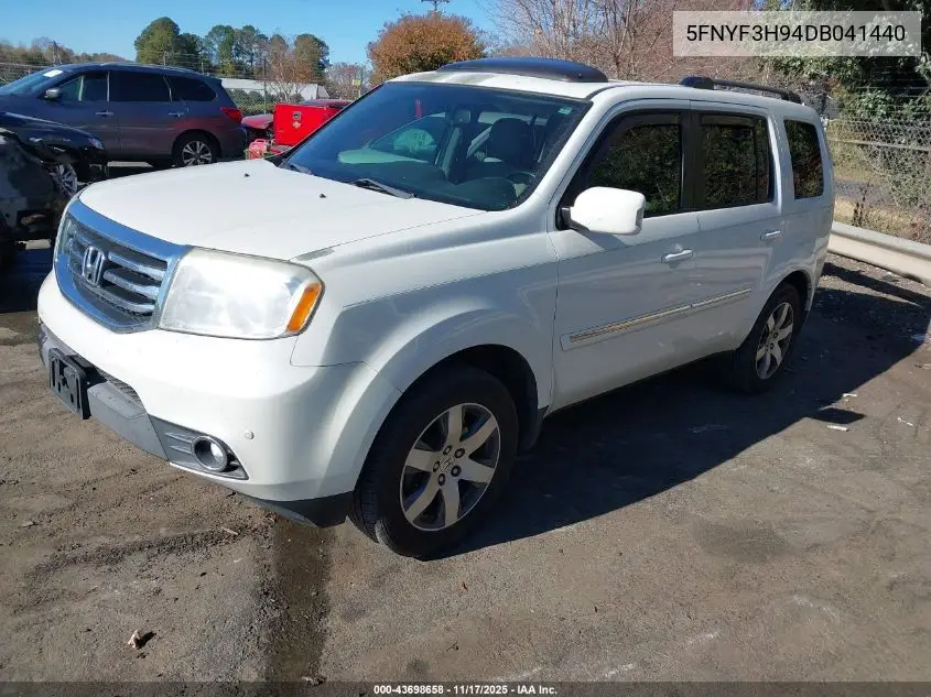 5FNYF3H94DB041440 2013 Honda Pilot Touring
