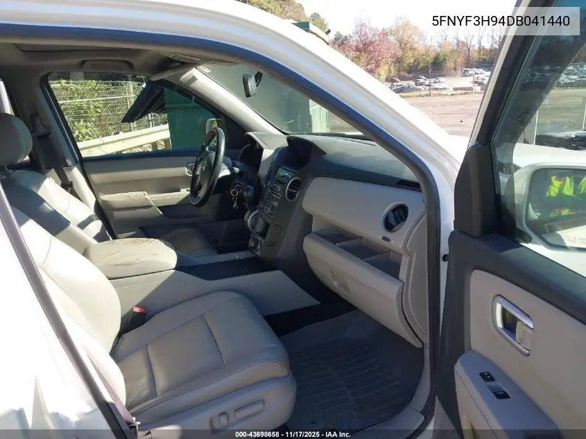 5FNYF3H94DB041440 2013 Honda Pilot Touring