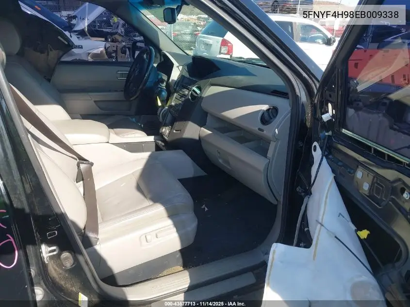 5FNYF4H98EB009338 2014 Honda Pilot Touring