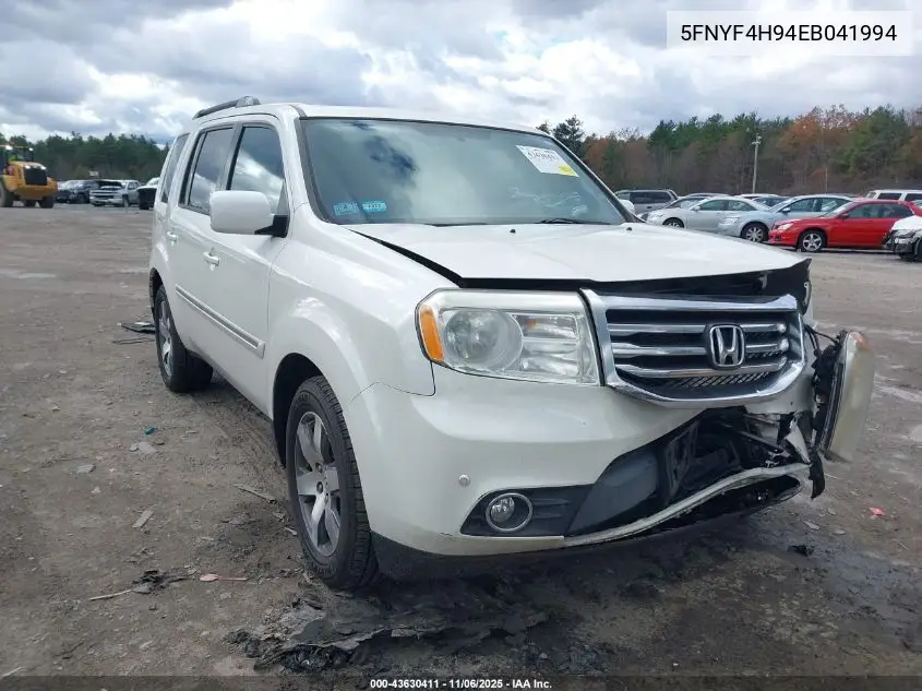 5FNYF4H94EB041994 2014 Honda Pilot Touring