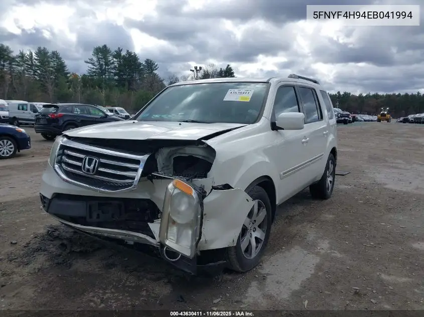 5FNYF4H94EB041994 2014 Honda Pilot Touring