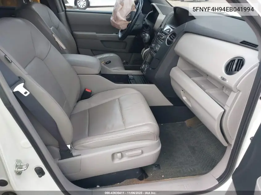 5FNYF4H94EB041994 2014 Honda Pilot Touring